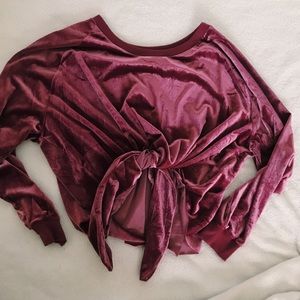 velvet shirt